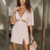 Lou Women's Fashion Hazel - Geometric Mini In Delicate Pink Hot