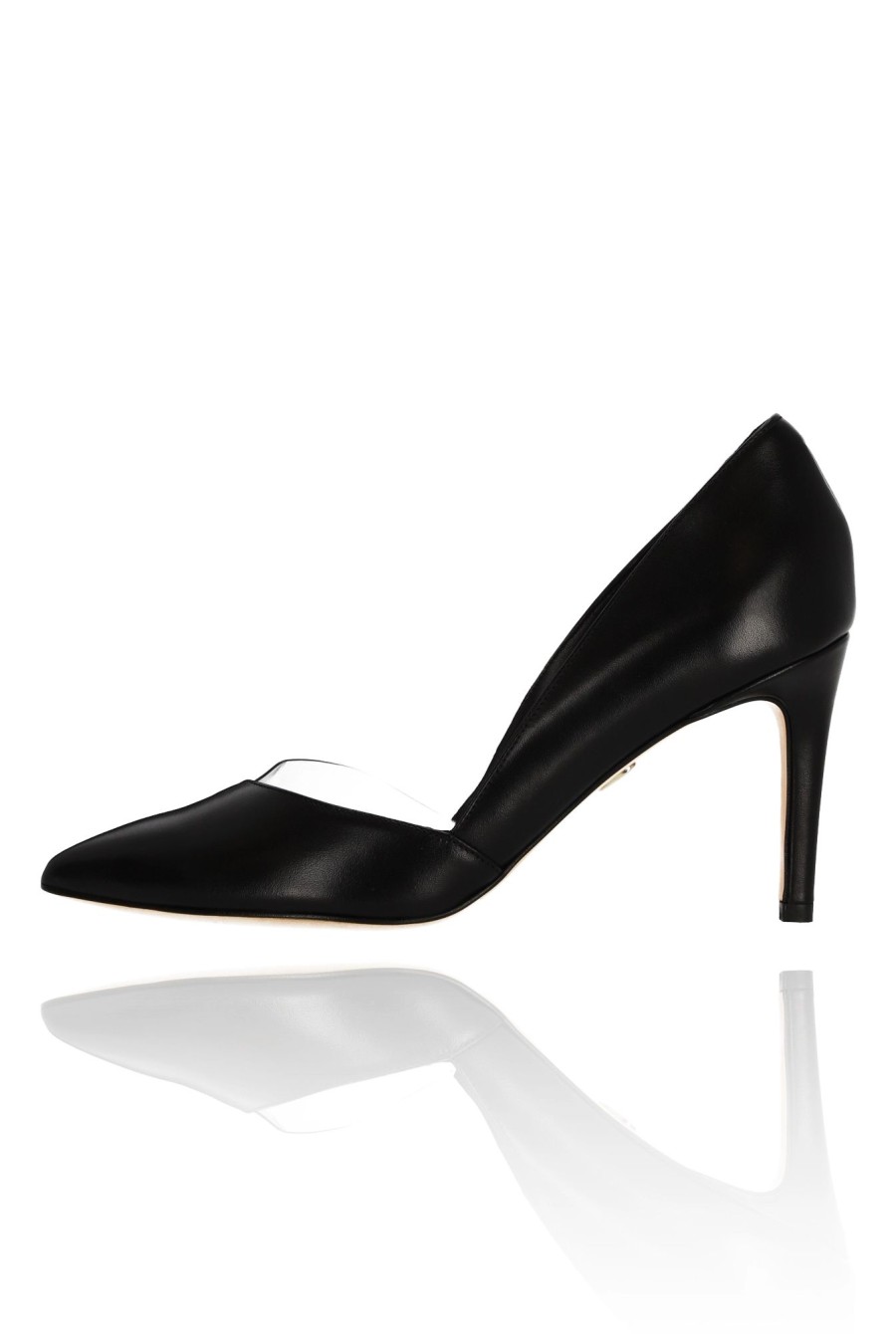 Lou Women's Fashion Megan - Black Classic Low-Slung Pumps Hot