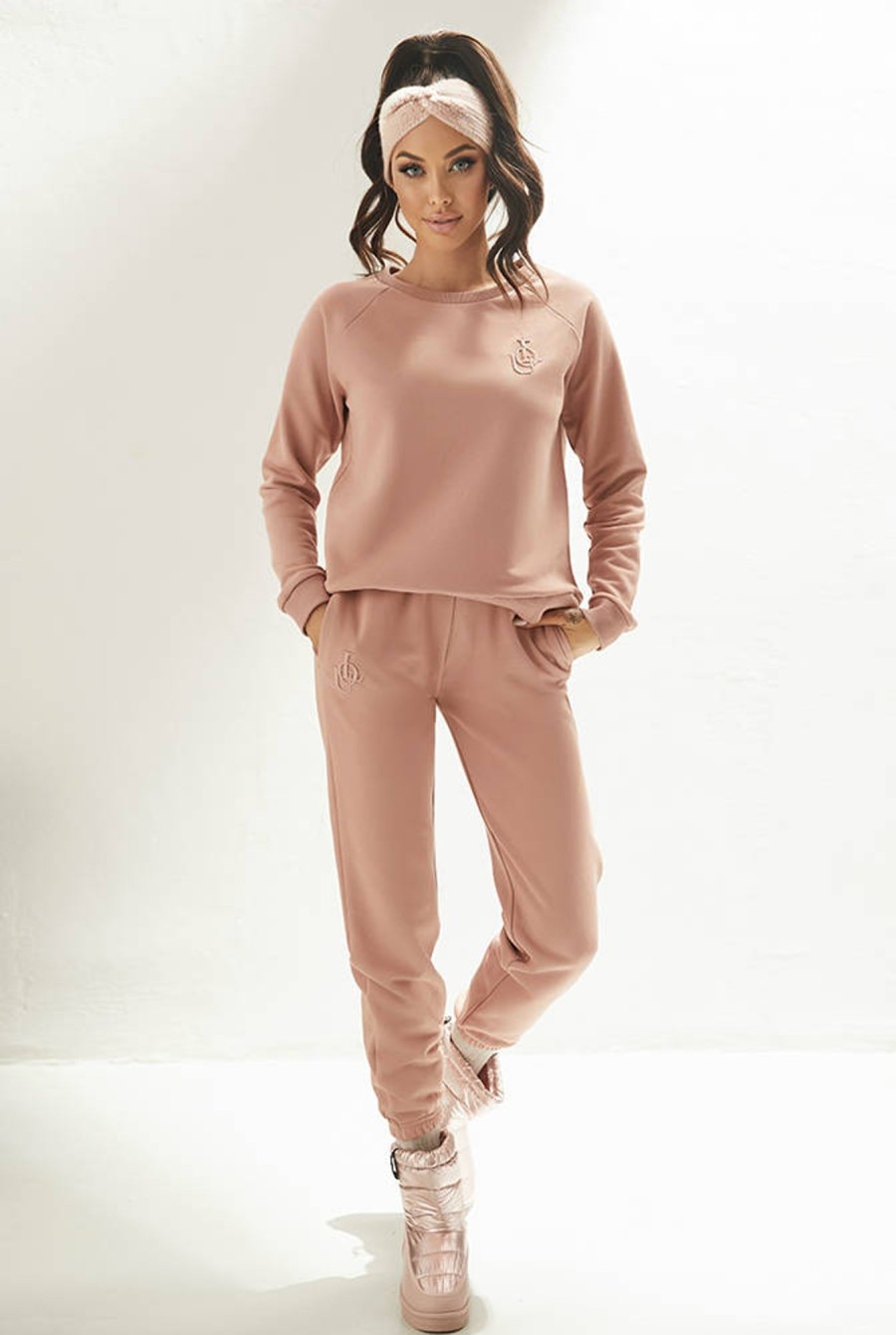 Lou Women's Fashion Chantal - A Charming Tracksuit With Subtle Embroidery Clearance