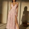 Lou Women's Fashion Aleksis - Romantic Lightness In The Form Of A Maxi Dress Hot