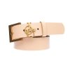 Lou Women's Fashion Nude Nadia Belt - Nude Shade Leather Belt Clearance