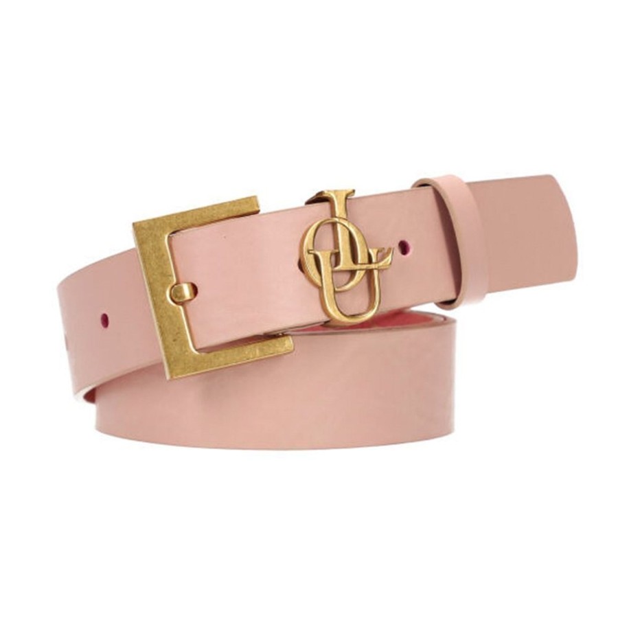 Lou Women's Fashion Pink Belt Nadia - Leather Belt In Bright Pink Shade Wholesale