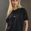 Lou Women's Fashion Saura Black - Classic Black T-Shirt Hot