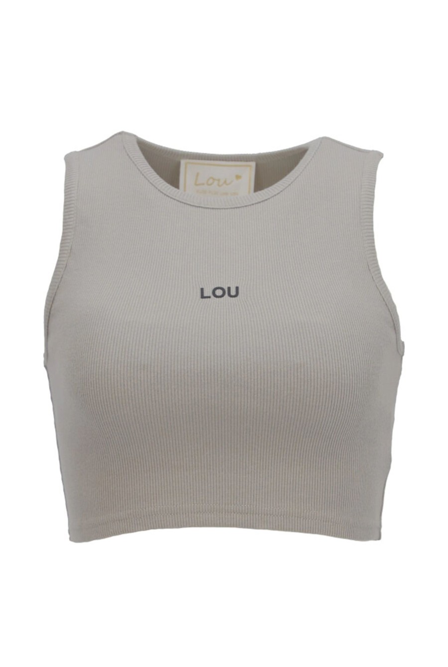 Lou Women's Fashion Saura - A Short Olive Strapless Top New