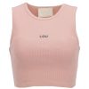 Lou Women's Fashion Saura - A Short Pink Strapless Top Wholesale