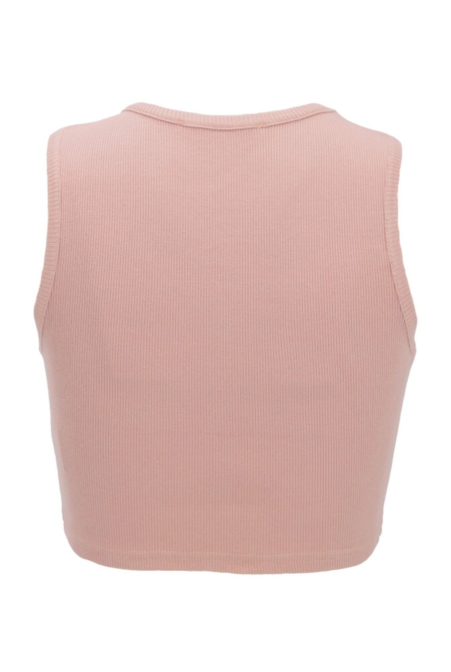 Lou Women's Fashion Saura - A Short Pink Strapless Top Wholesale